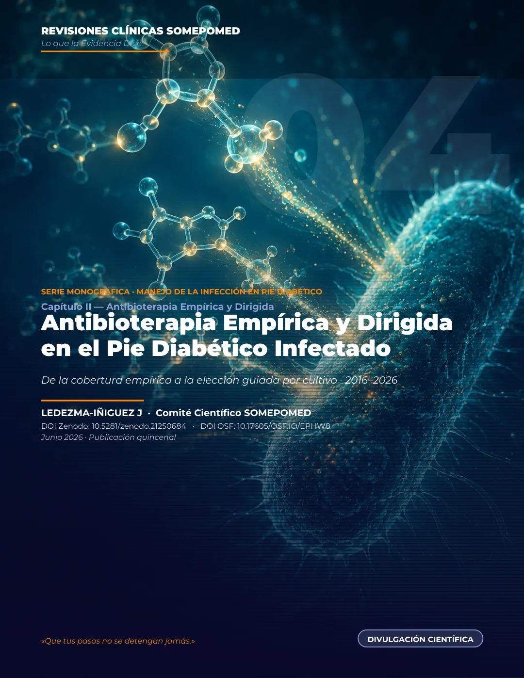 Portada de la Revisión 04: Antibioterapia empírica y dirigida